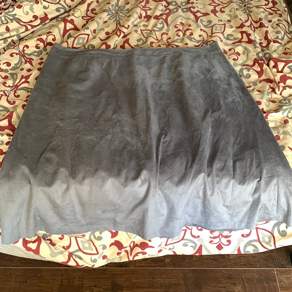 Grey Sigrid Olsen size 24W skirt